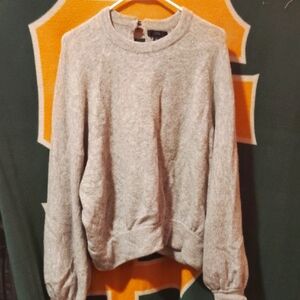 J. Crew Light Gray Women's Crew Neck Sweater